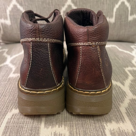 Dr. Martens Claudia Leather Lace-Up Boot with Embossed Flower - Picture 4 of 10